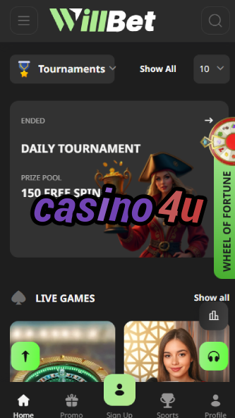 Casino 4U - Best Mobile Casino Experience-casinodiria.ydblkf.net